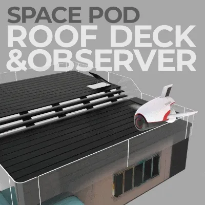 roof deck & observer