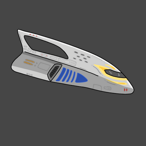 Spatiovery Spaceship #031 (Delta Series)