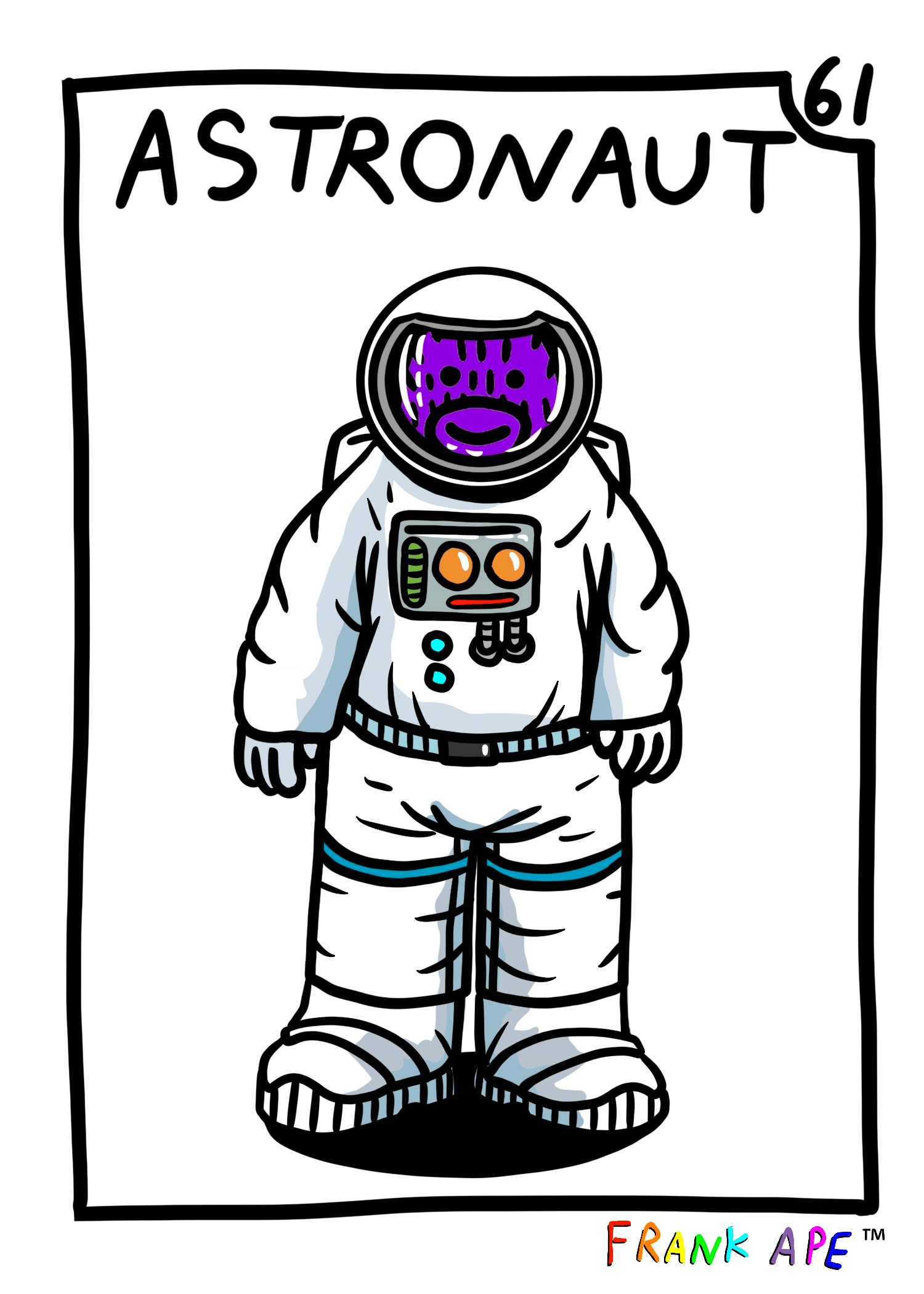 Frank Friends #61 - Astronaut