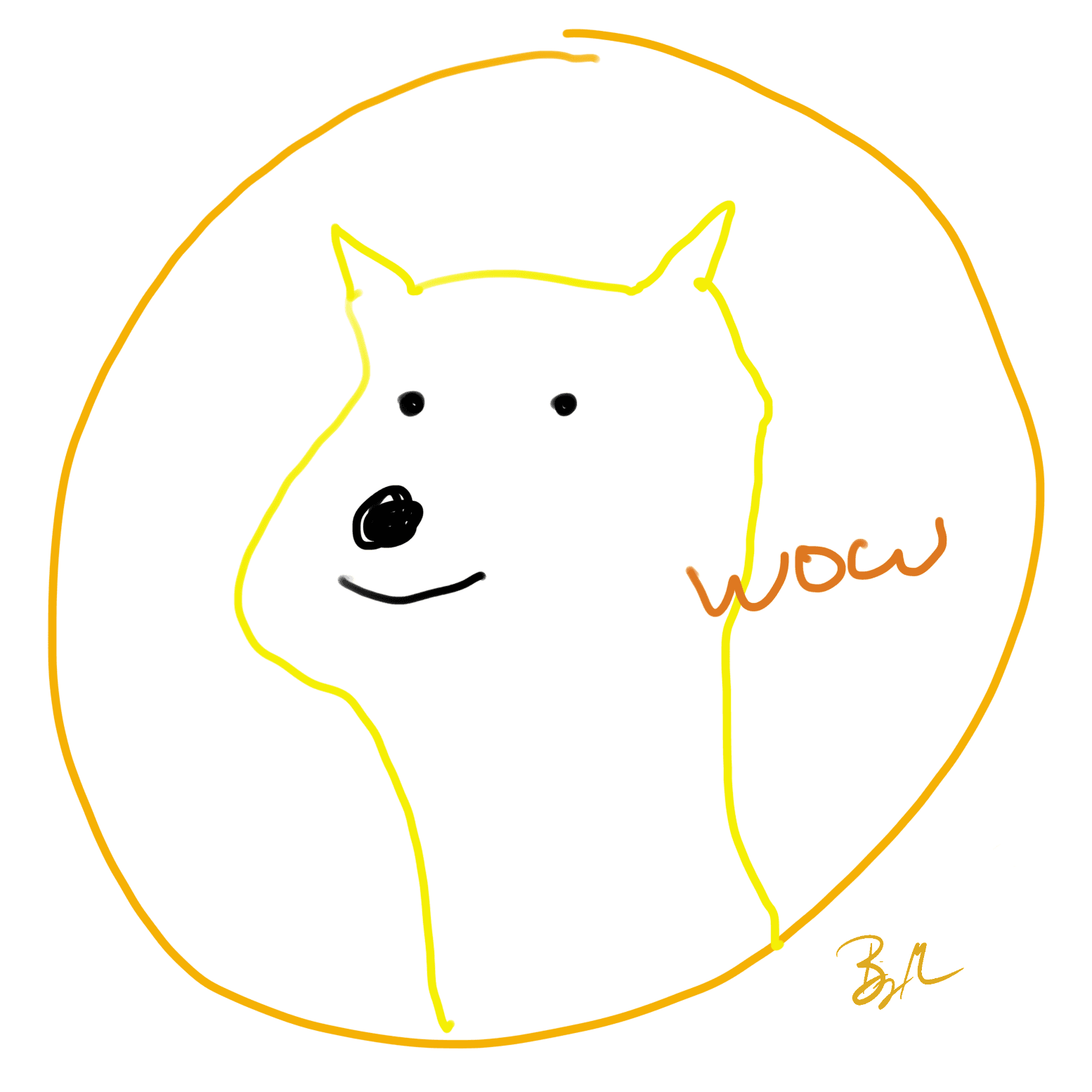 #1: Crappy Dogecoin Doodles: Dogecoin