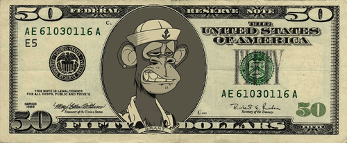 Bored Ape Yacht Club Bill #009