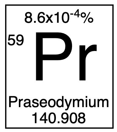 Praseodymium DE Collectible