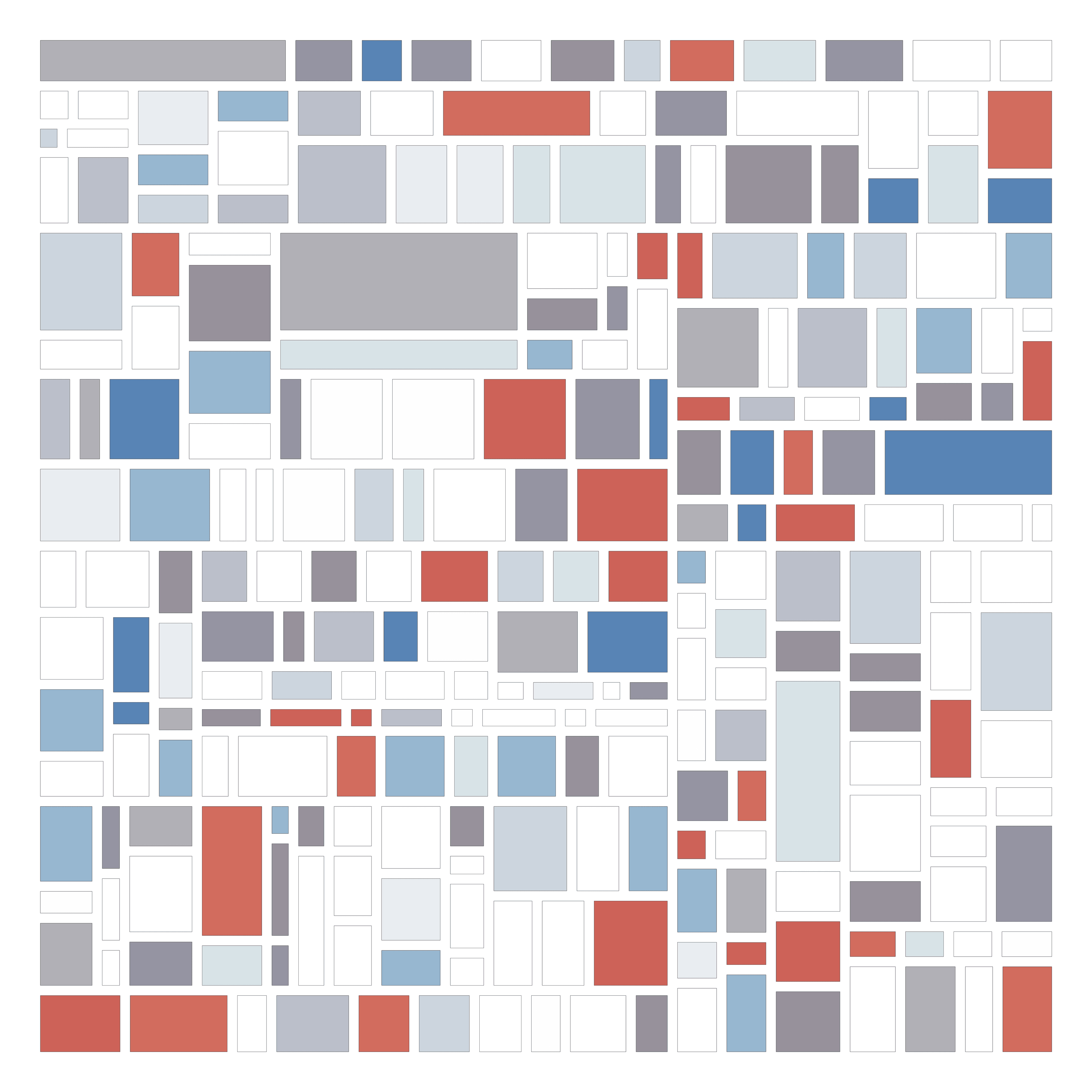  '256b' - Mondrian Inspired - MooniTooki Project - Art from Crypto Data