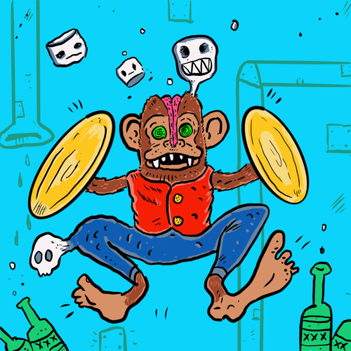 Bonkers the Drunken Monkey