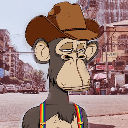 Bored Ape in Myanmar