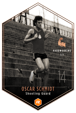 Special - Oscar Schmidt - HARDWORKING - Character Collection - 2021 collection image