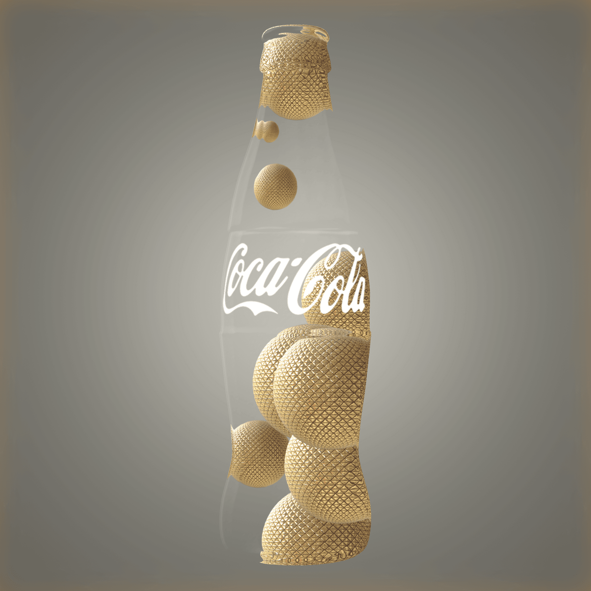 Coca-Cola Friendship Bottle #2027