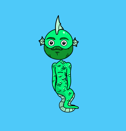 Sea Monster (Grizzy #080)