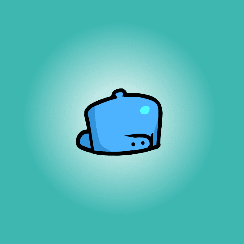 Blue Backwards Hat