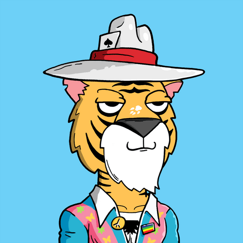 Grouchy Tiger Social Club #879