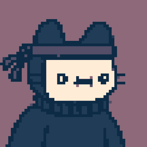 Bored Pixel Cat #441