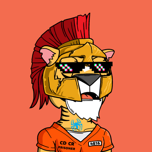 Grouchy Tiger Social Club #2313