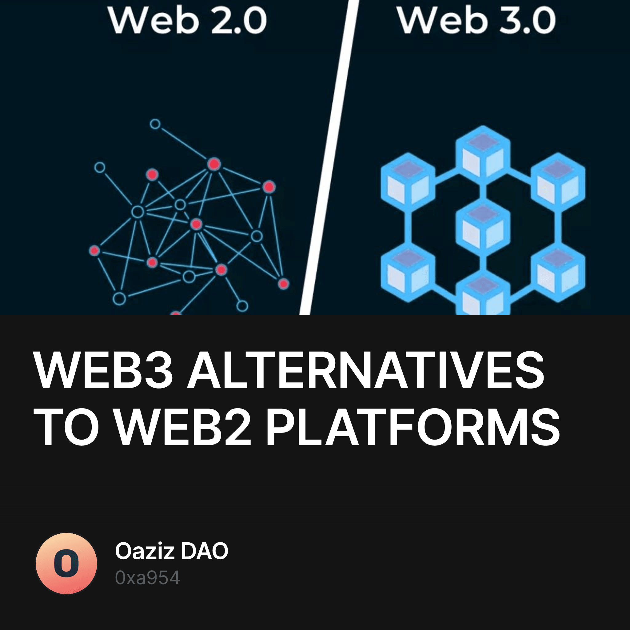 WEB3 ALTERNATIVES TO WEB2 PLATFORMS - Collection | OpenSea