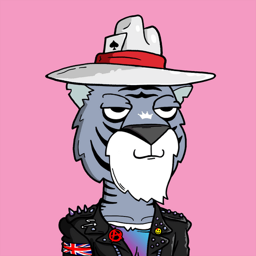 Grouchy Tiger Social Club #6080