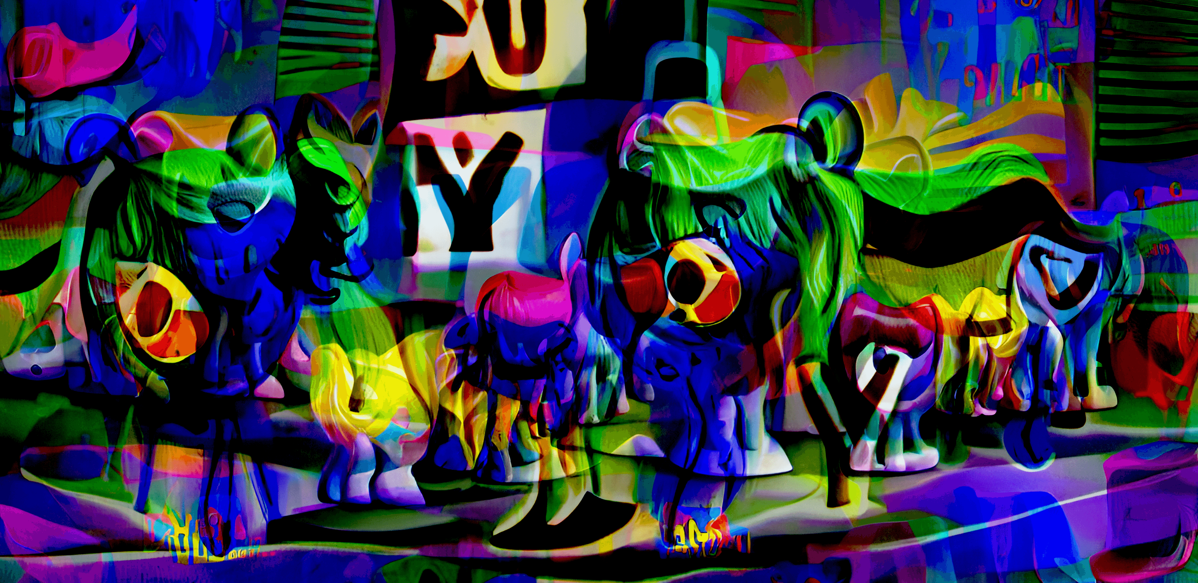 My Psychedelic Pony #2: Ponies from Somewhere Else