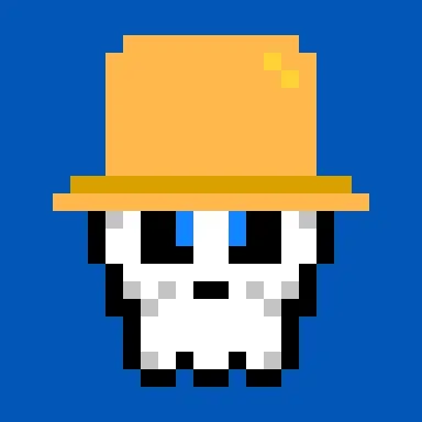Kawaii SKULL #7803