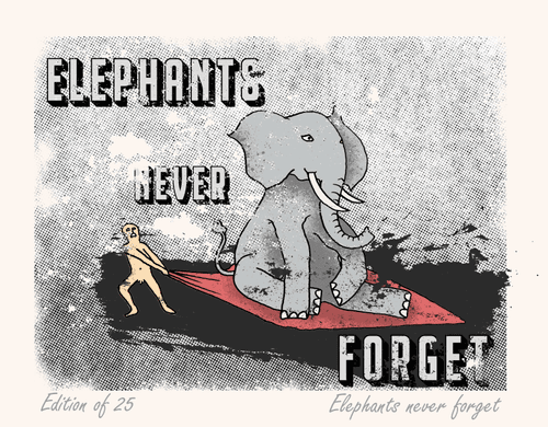 Elephants never forget