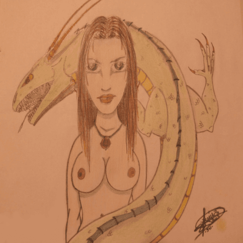 Woman or Dragon