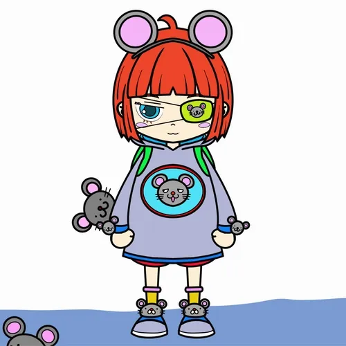 眼帯ガールねずみっ子