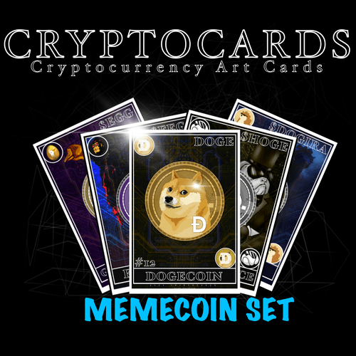 CryptoCards - Memecoin set