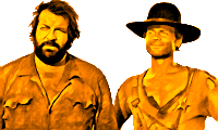 Bud Spencer and Terence Hill Collectible - Gold #FFFFFF