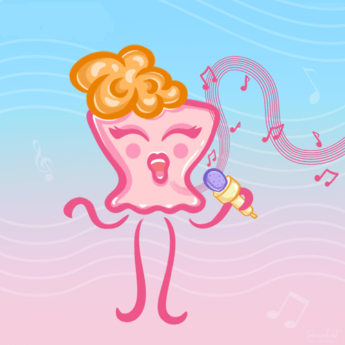Singing curl