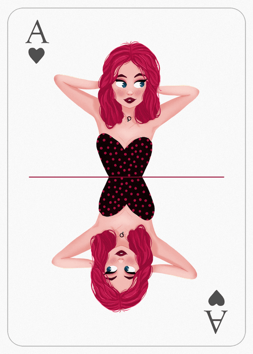 Ace of Hearts - Polkadot (DOT)