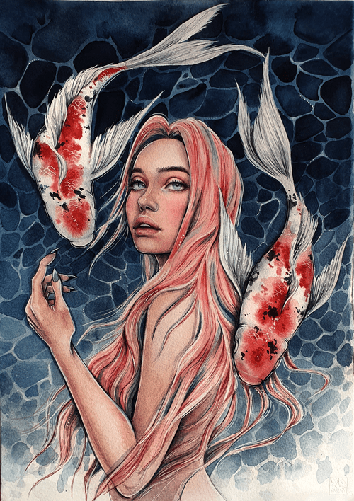 Koi Girl