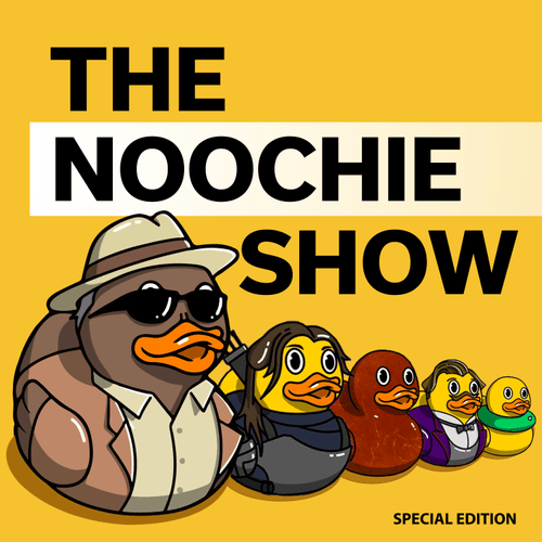 The Rubber Duckz X Noochie Show Collaboration Album Art