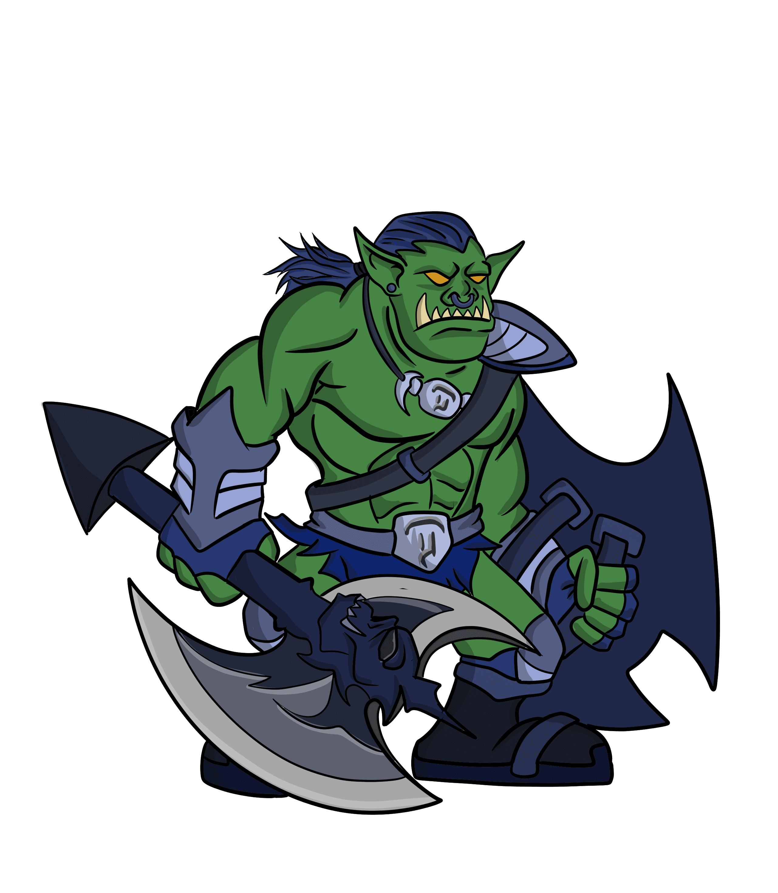 Orclands Warrior Orc Level 4