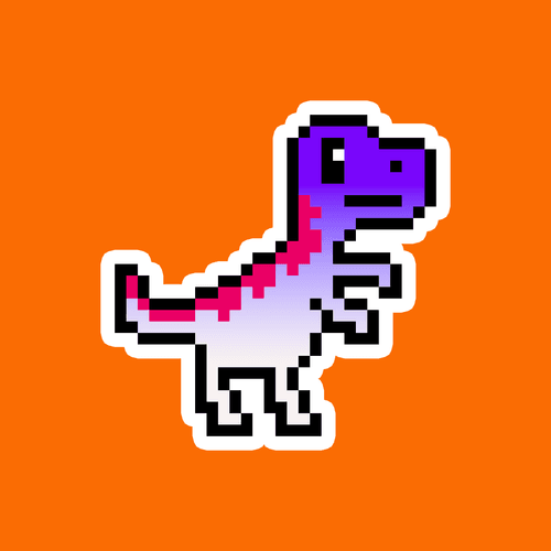 PixelSaurus Rex #0014