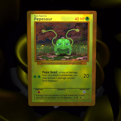 PepaSaur #001