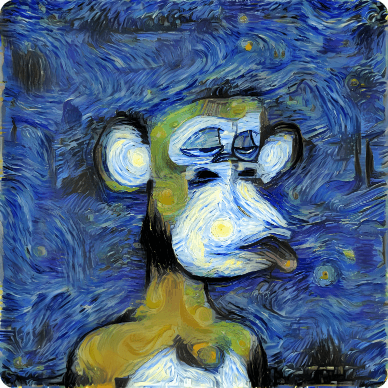 Bored Ape by Vincent Van Gogh #3