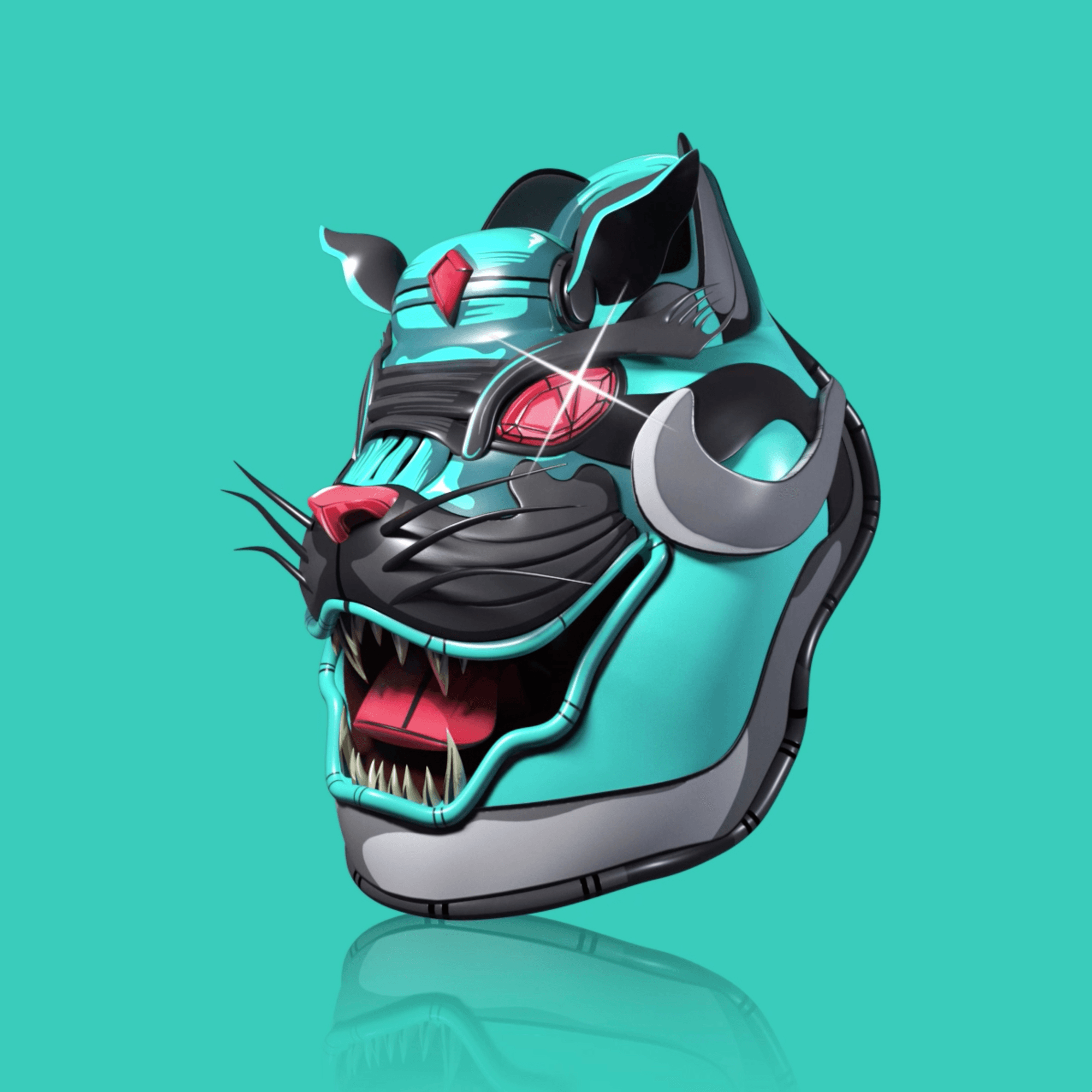 Diamond Panther Sneaker Transformation Series OpenSea