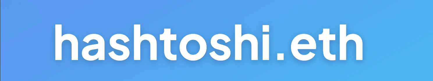 HashToshi420 banner
