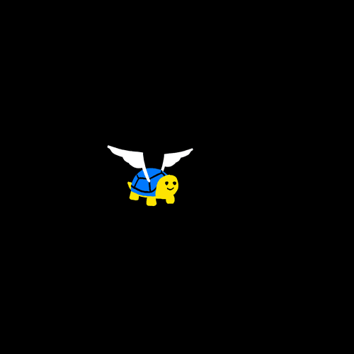 Small Turtle with Wings # 67