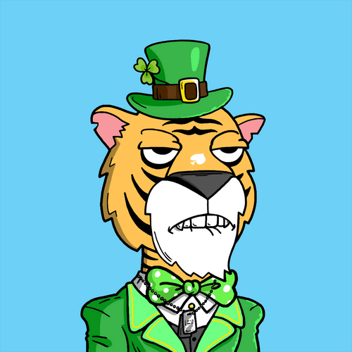Grouchy Tiger Social Club #2418