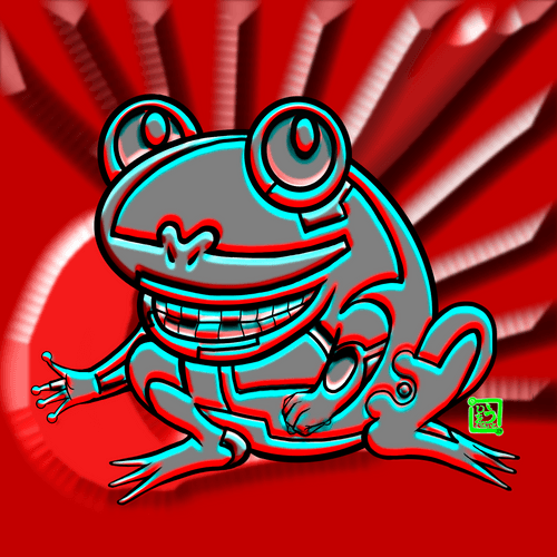 Prank Frogs Harvest #077-metallic