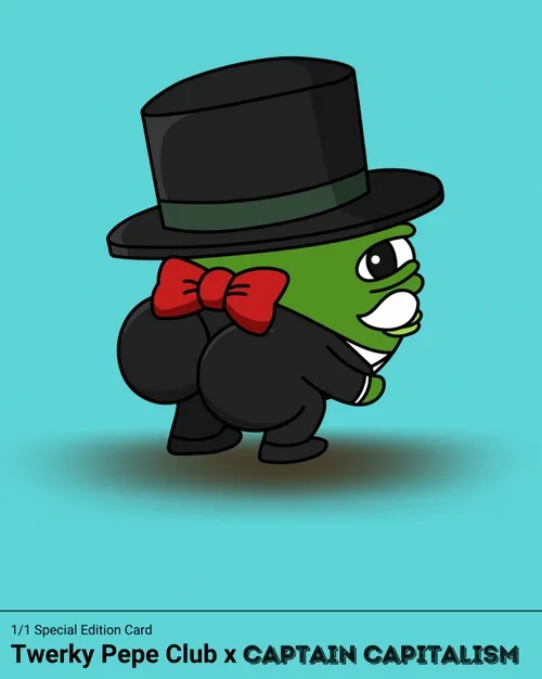 Twerky Pepe x Captain Capitalism