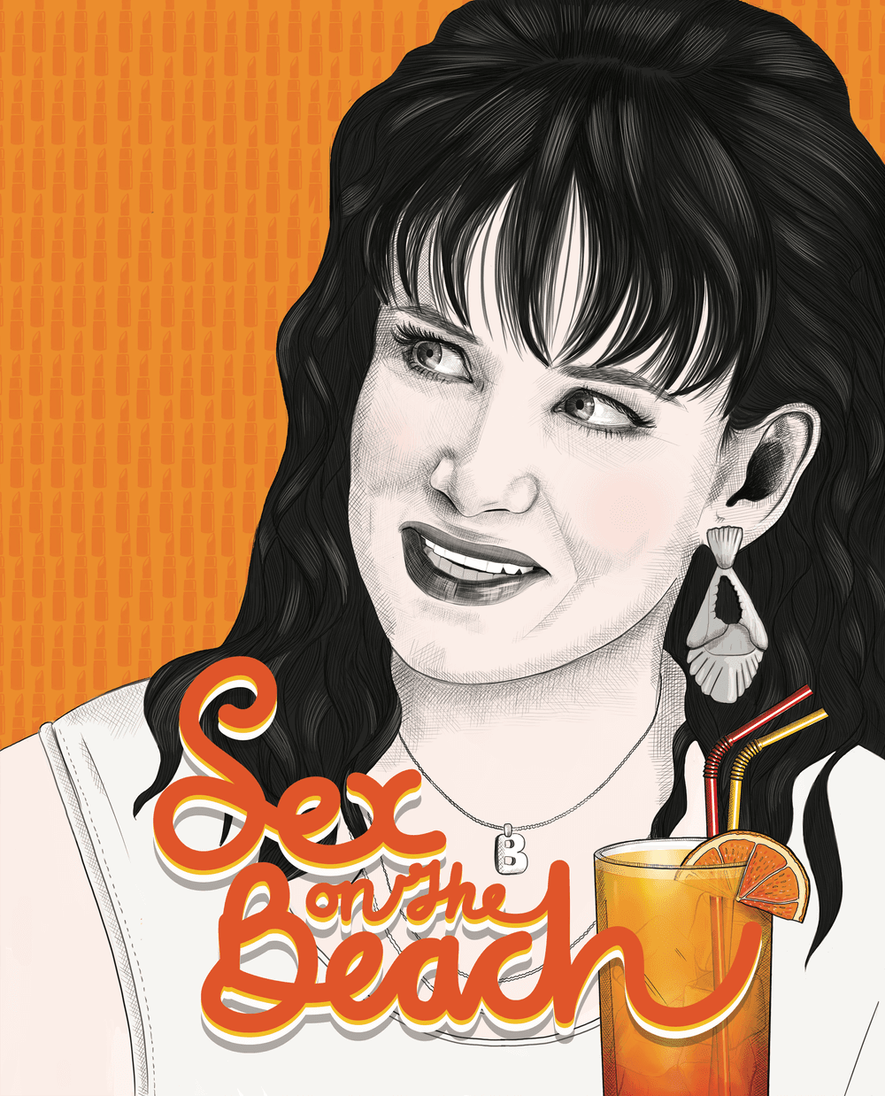 Sex on the Beach - Juliette Lewis - Cocktails of the Movies - Cocktails of  the Movies - Original Book Artwork | OpenSea