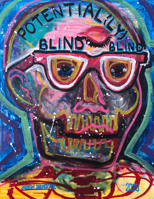 DrainedEye Skull #44: 'Potentially Blind #3 of 10’