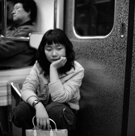 Subway_Thinking Woman