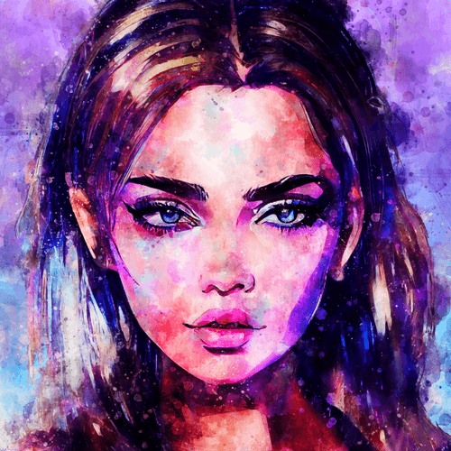 Watercolor Beauty #4
