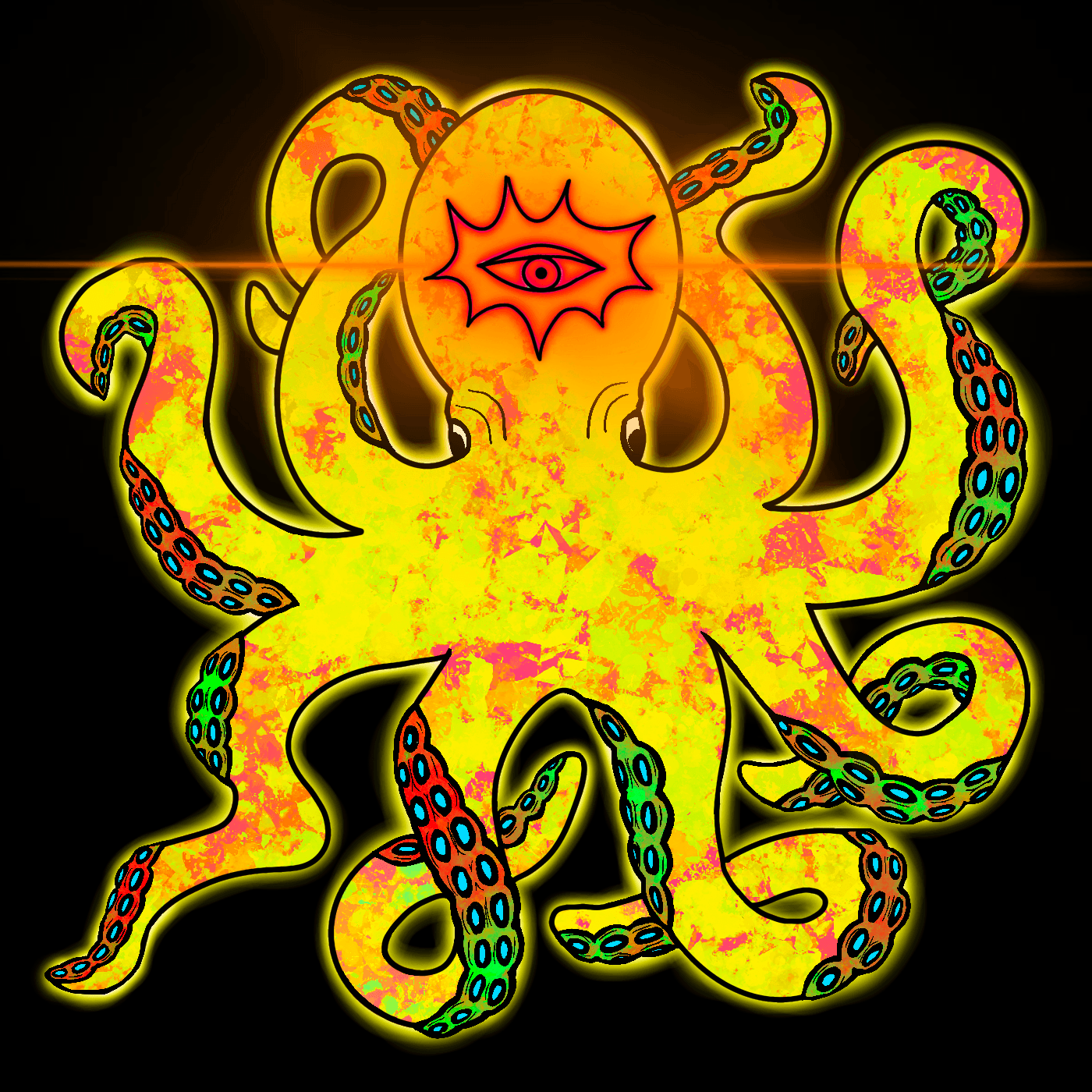 Third Eye Octopus #056