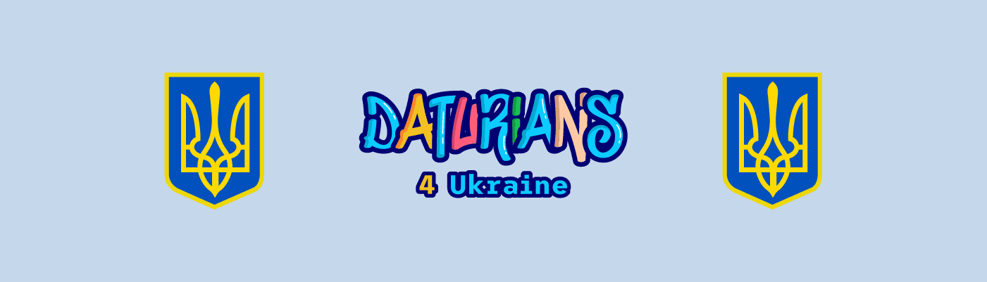 Daturians4Ukraine banner