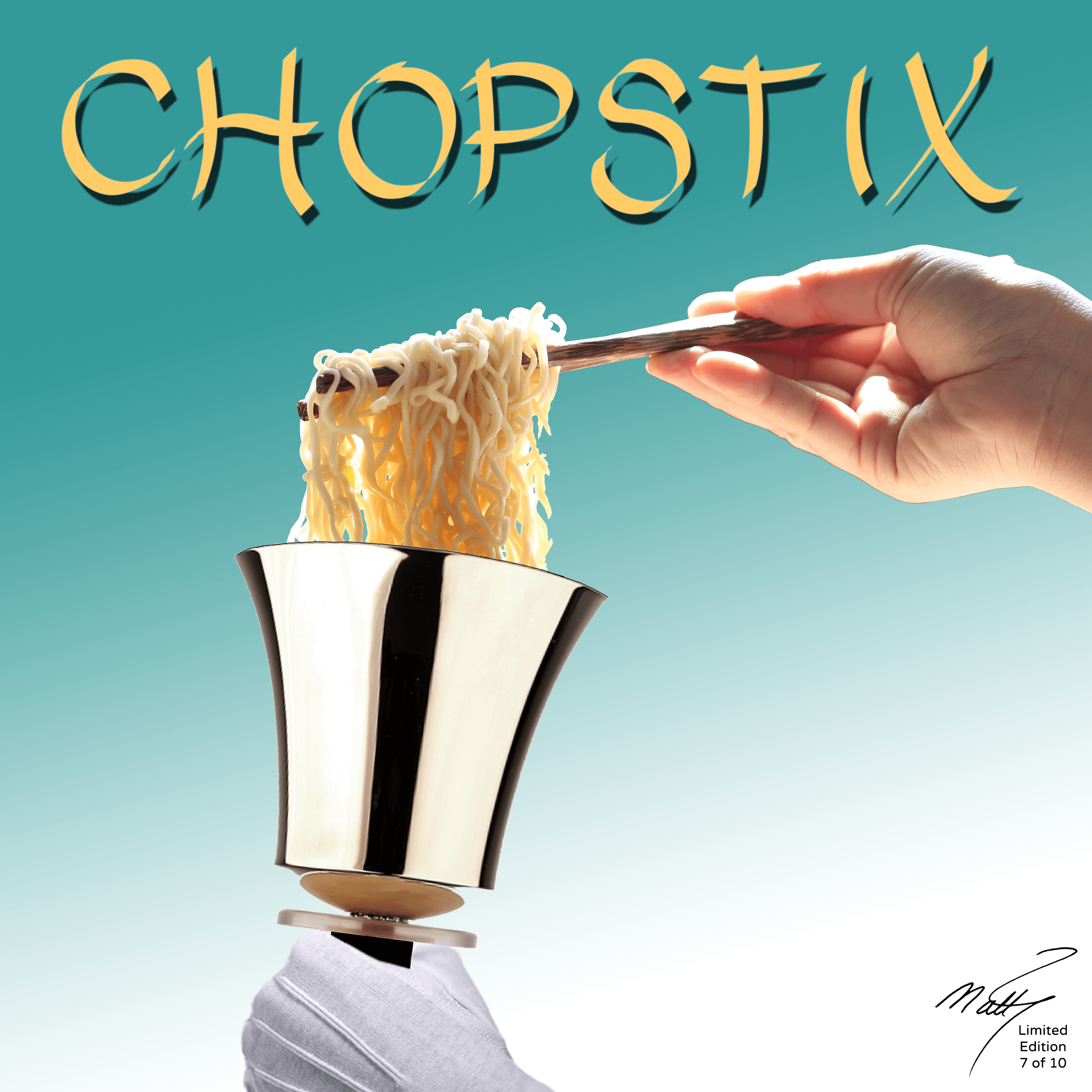 "Chopstix" by Matt Johnson-Autographed Limited Edition (7 of 10)