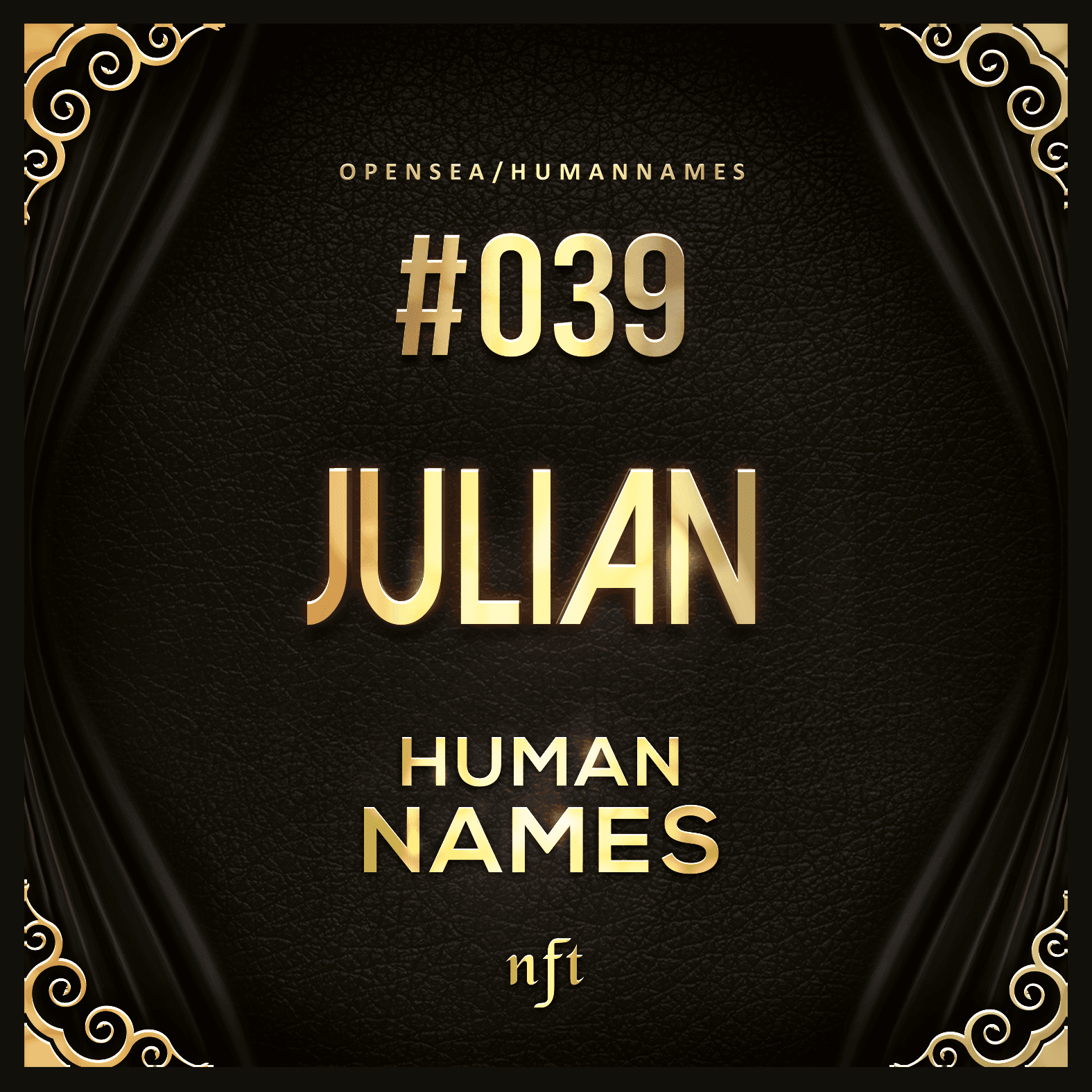 #039 Julian - Human Names