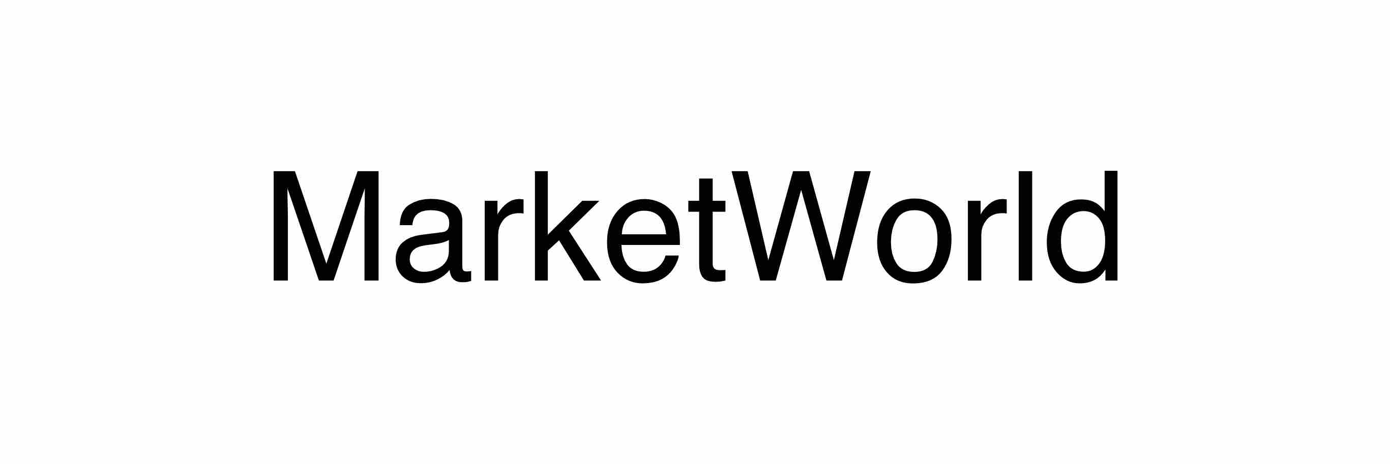 The word "MarketWorld"