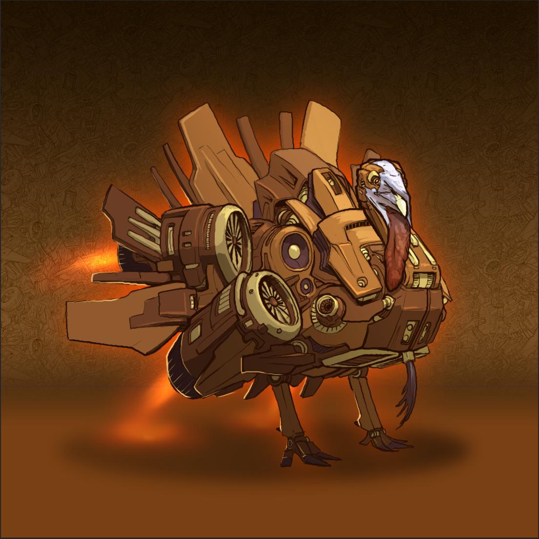 Mecha Turkey 001