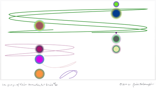 Language of Vision Generative Art Series 45/64